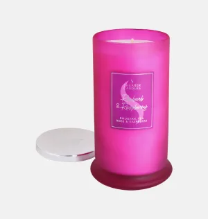 Rhubarb and Raspberry Tall Pillar Jar Candle