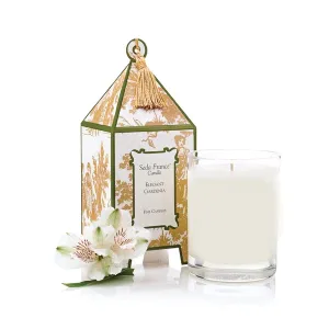 Seda France Elegant Gardenia Candle in Classic Toile Pagoda Box