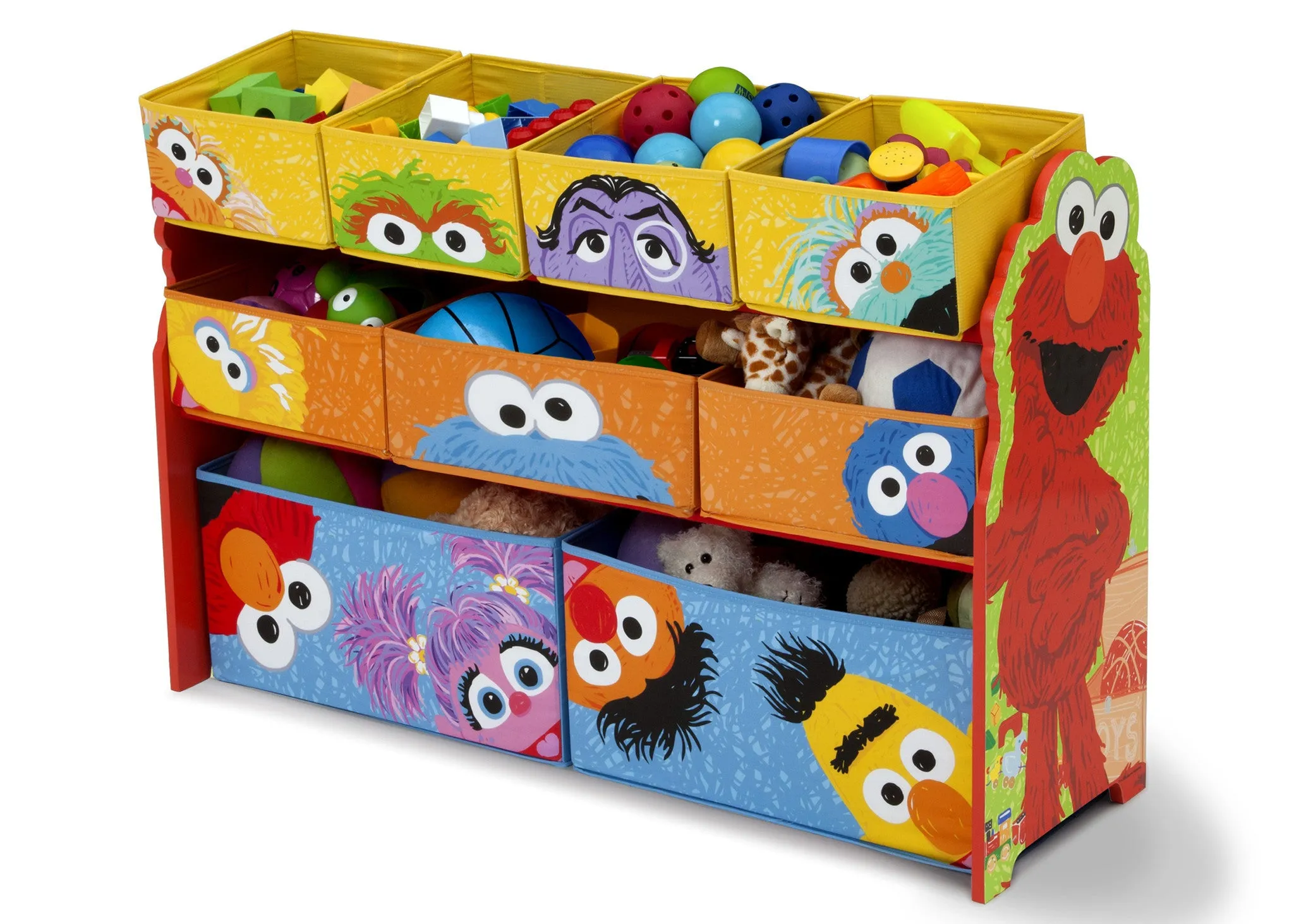 Sesame Street Deluxe Multi-Bin Toy Organizer