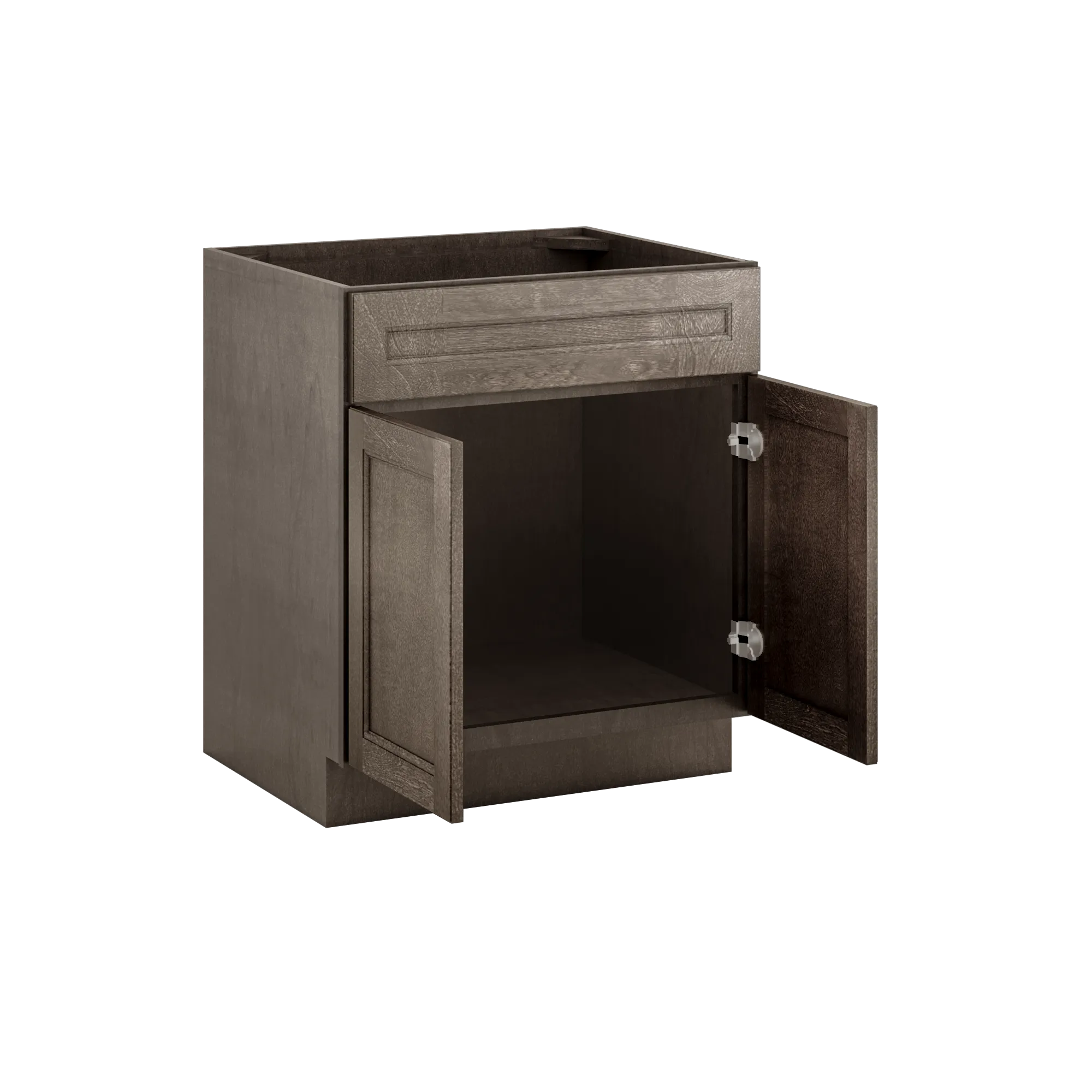 Sink Base Kitchen Cabinet SB30 Milan Slate 30 in. width 34.5 in. height 24 in. depth