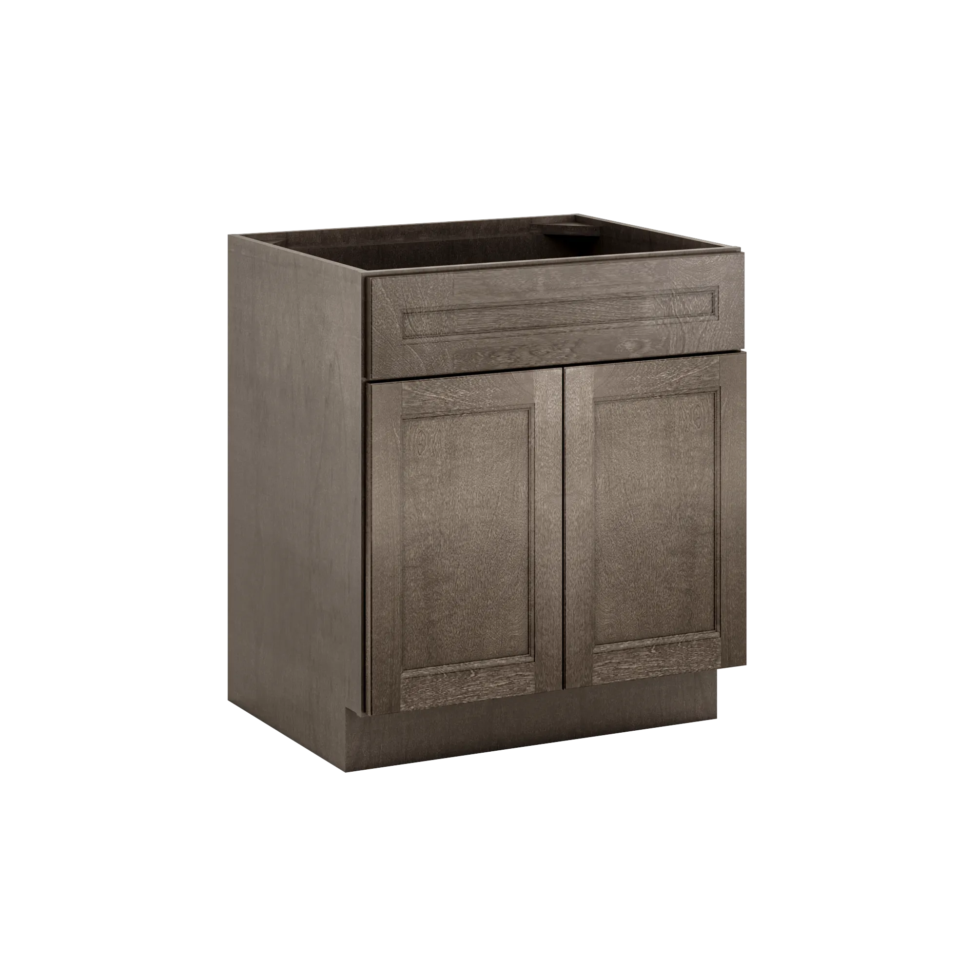 Sink Base Kitchen Cabinet SB30 Milan Slate 30 in. width 34.5 in. height 24 in. depth