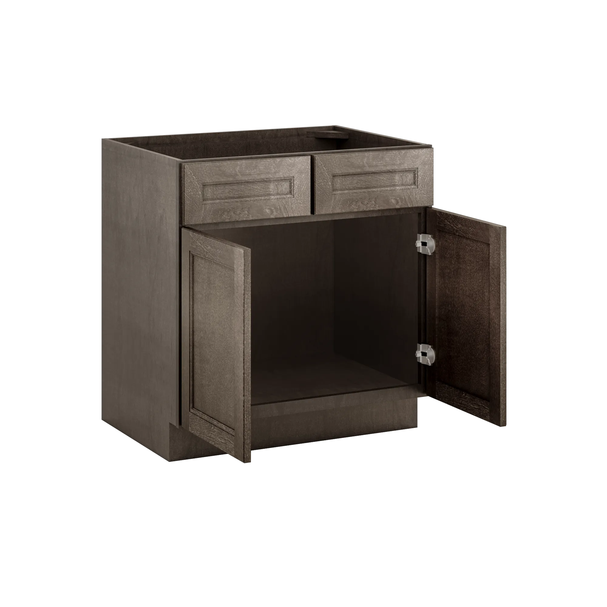 Sink Base Kitchen Cabinet SB33 Milan Slate 33 in. width 34.5 in. height 24 in. depth