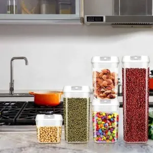 Stackable Kitchen Storage Containers Prep u0026 Savour