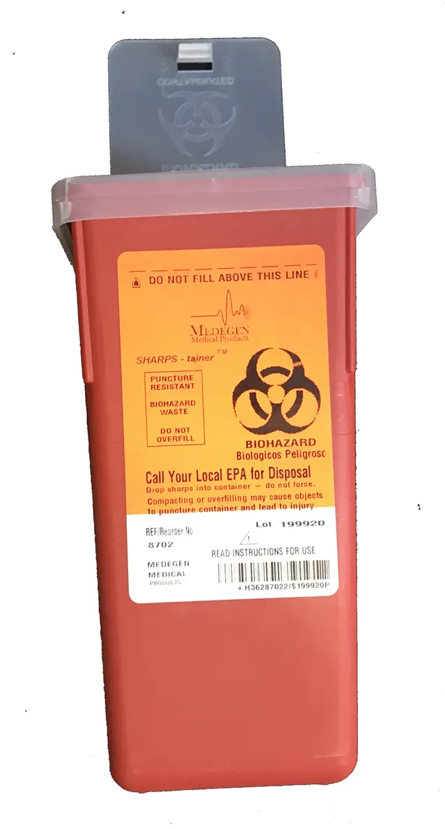 Stackable Sharps Container (Quart Size) - Case/72