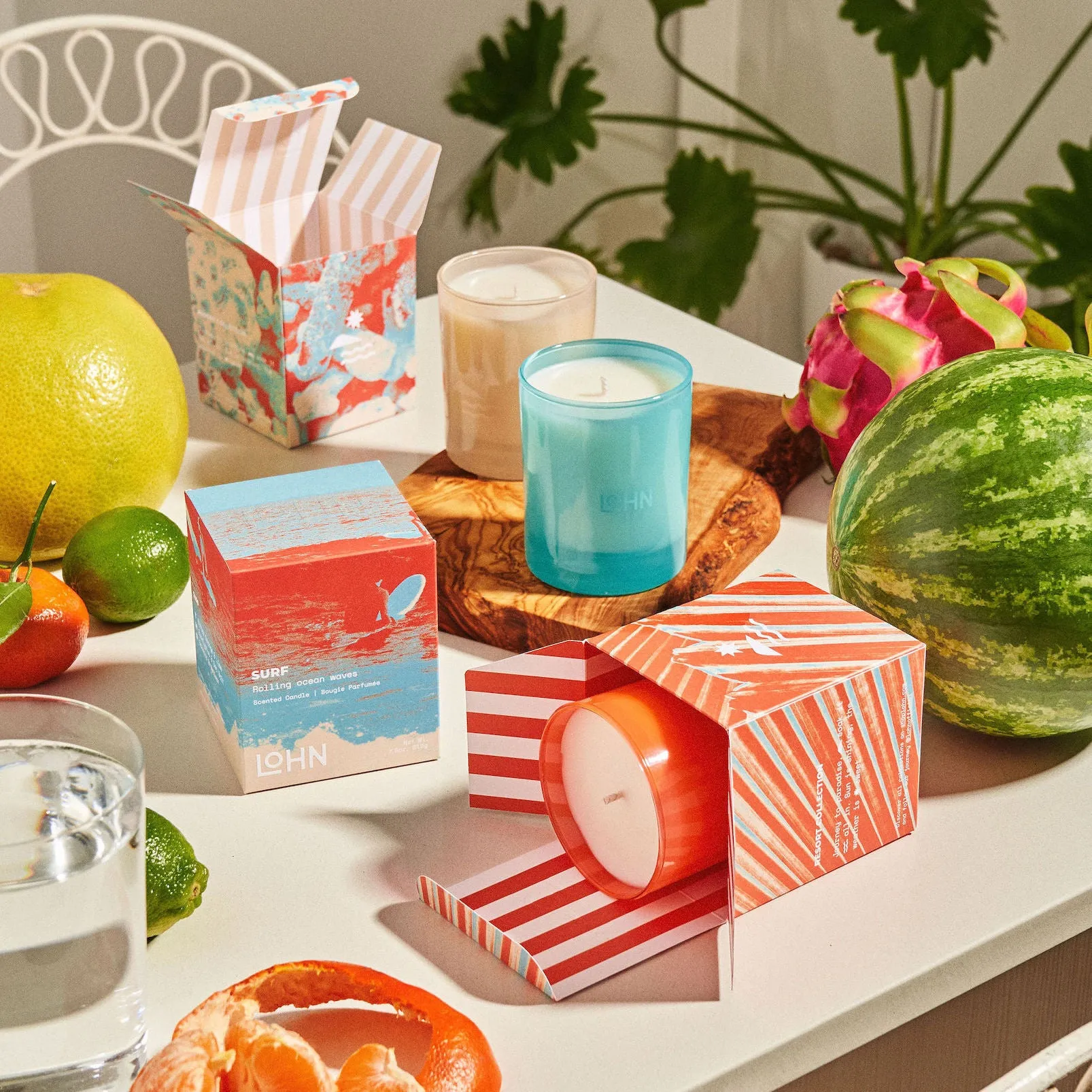 SUN Scented Candle - Blood Orange & Pomelo