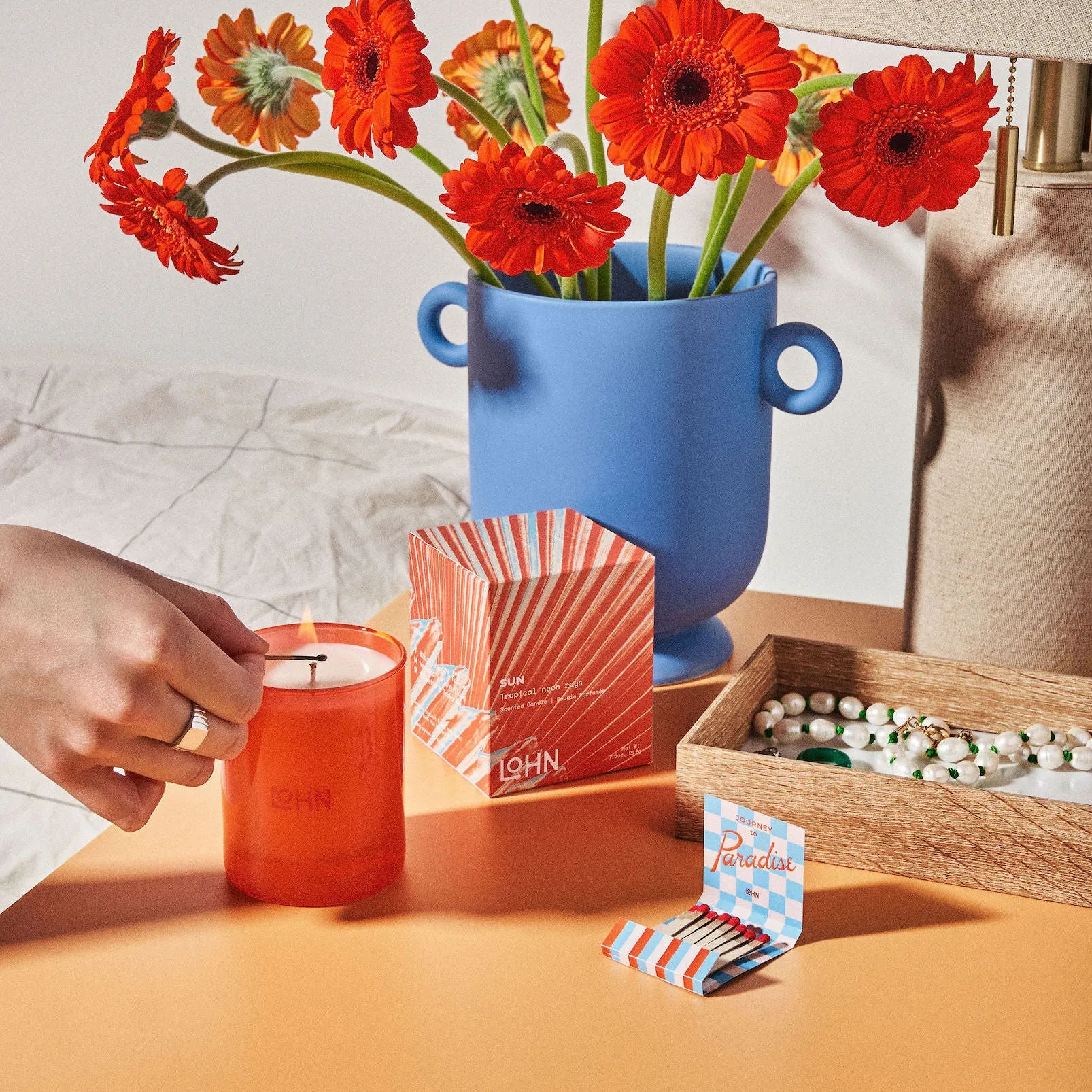 SUN Scented Candle - Blood Orange & Pomelo
