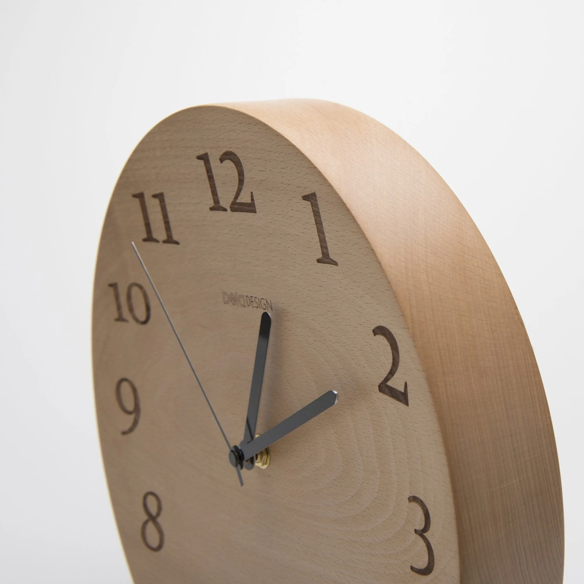 The Decent Living Germany Beech Wood Wall Clock