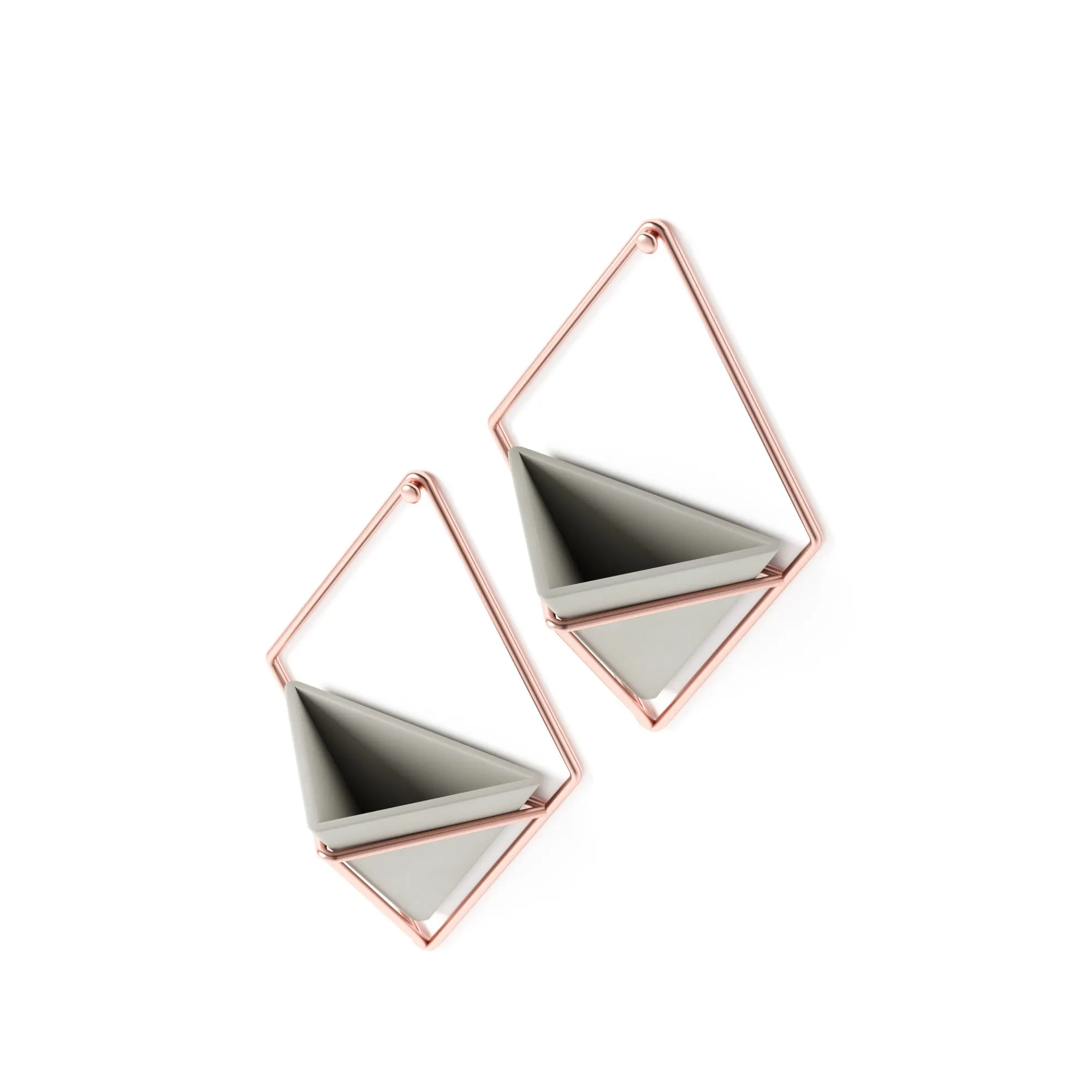 Trigg Wall Planter & Storage Small, Set of 2