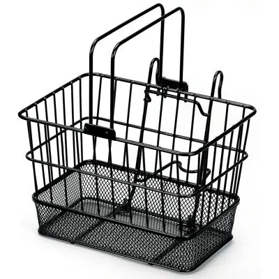 Uc Hook & Go Mesh Qr Basket Black,13.5''W X 10''D X 10''H Hook & Go Basket Ultracycle Baskets