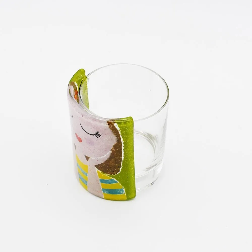 Vase en verre "Marinha Grande" 10cm