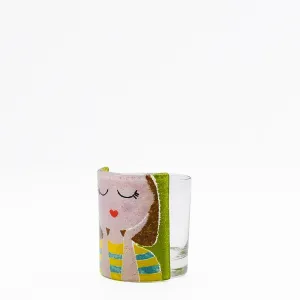 Vase en verre "Marinha Grande" 10cm