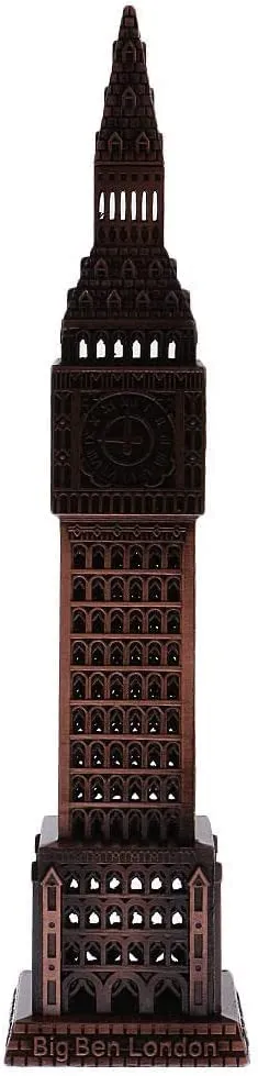 ViaZAID Big Ben Clock Tower of London with Clock Souvenir Collectible Item Ideal for Home Decor, Study Room, Living Room, Study Cabinet, Office Decor, Travel Office Decor,Gifting (9 inch)