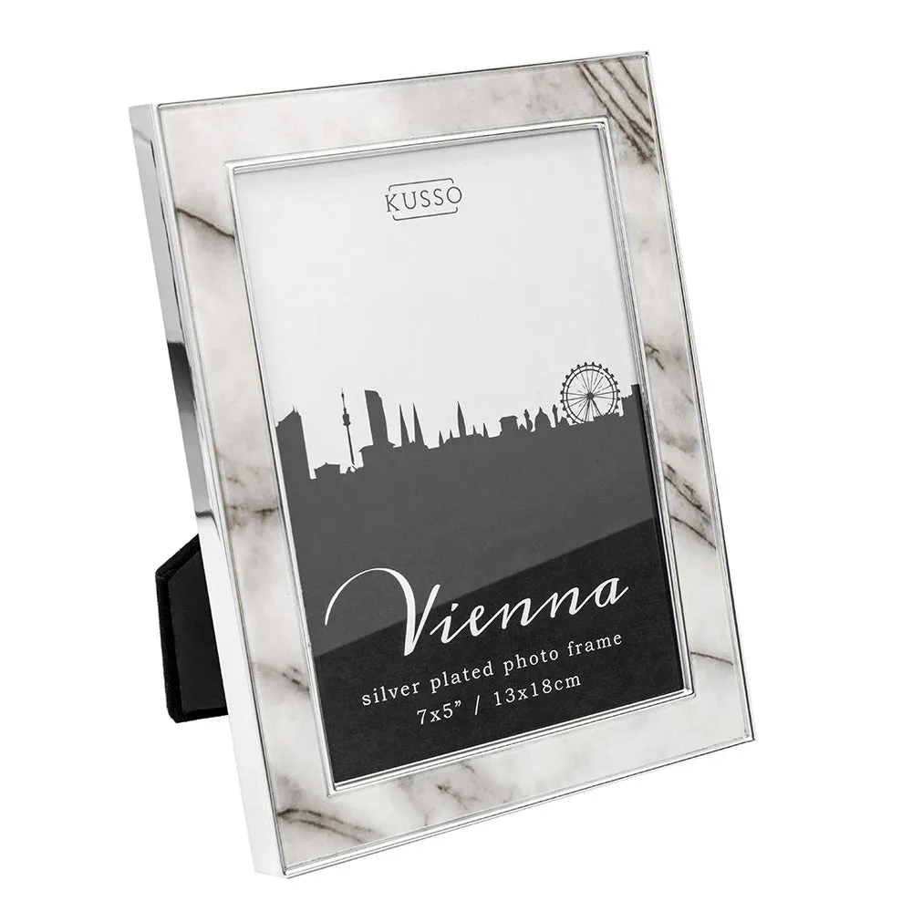 Vienna Silver Plated Photo Frames