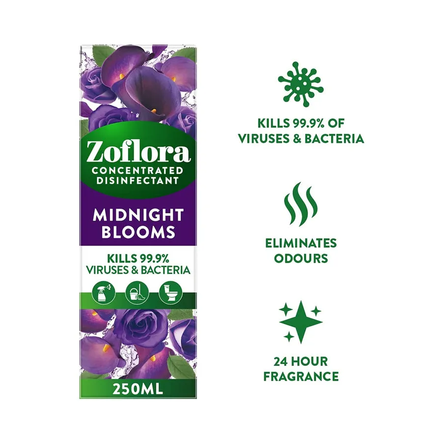 Zoflora Concentrated Disinfectant Midnight Blooms 250ml