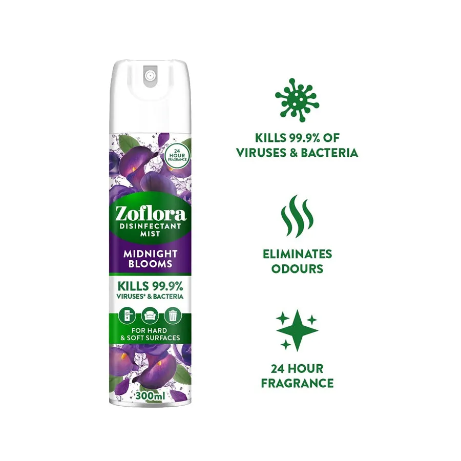 Zoflora Midnight Bloom Aerosol Mist 300ml